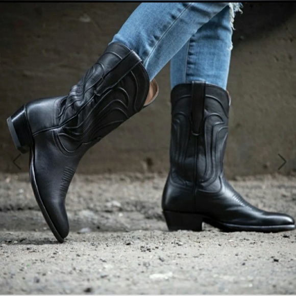 Tecovas Jamie Boots in Midnight - Picture 3 of 13